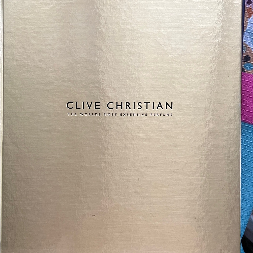 Gold Clive Christian Perfume Book